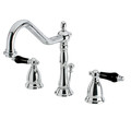 Kingston Brass 8" Widespread Bathroom Faucet, Chrome KS1991PKL